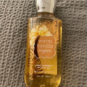 Bath and Body Works WARM VANILLA SUGAR Shower Gel 10 fl oz /295mL *NEW*